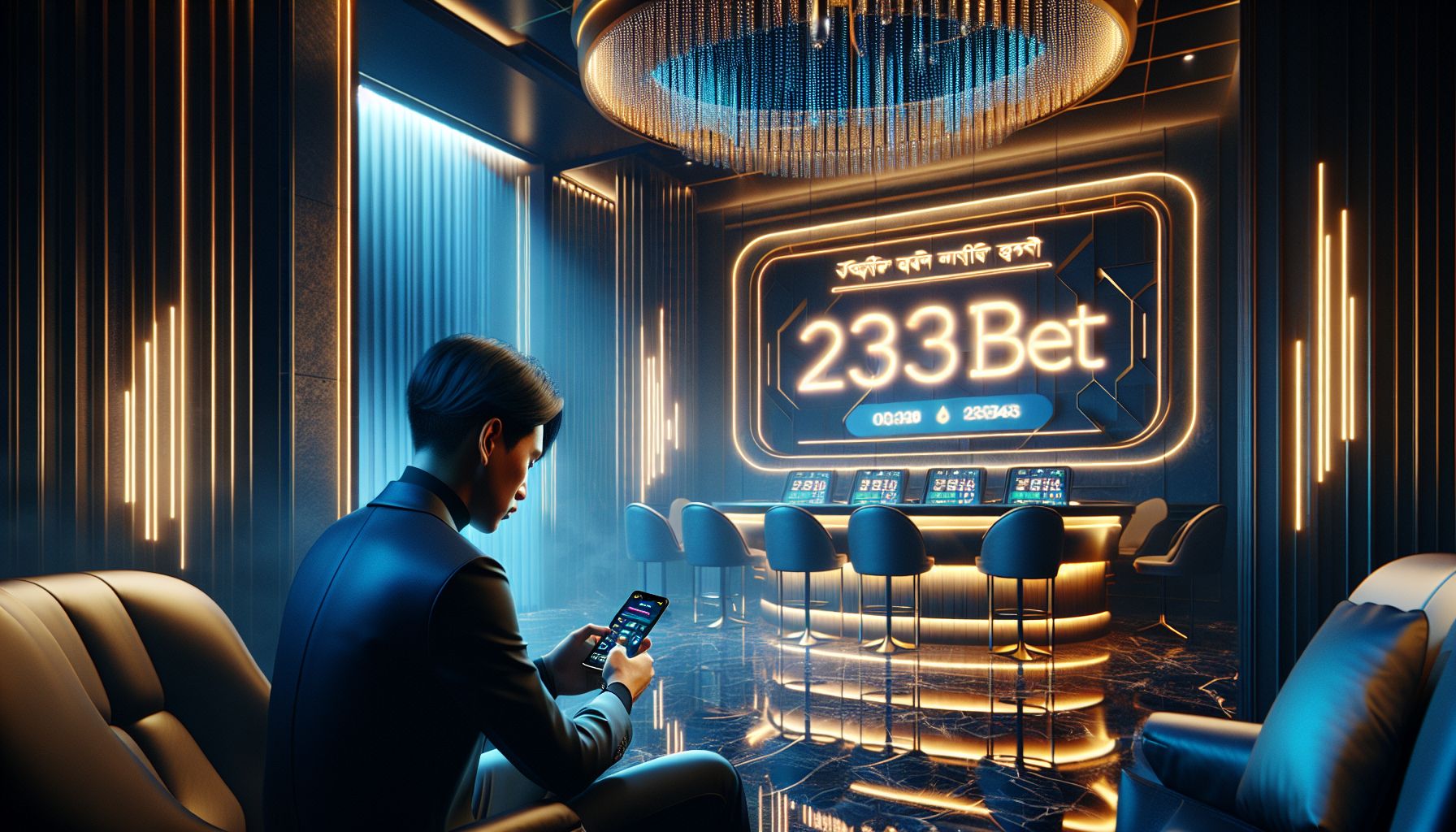 Bangladeshi player accessing the 2333bet login page on a mobile device